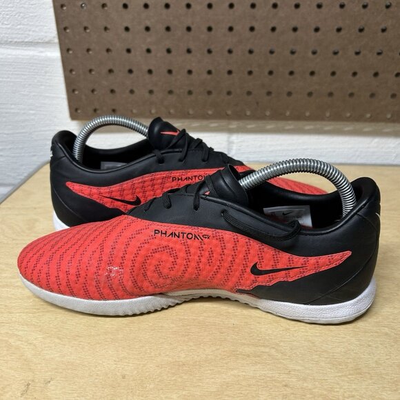 Nike Phantom GX Academy IC Soccer Turf Cleats Crimson Red DD9475-600Men Sz 8.5 - Picture 6 of 9